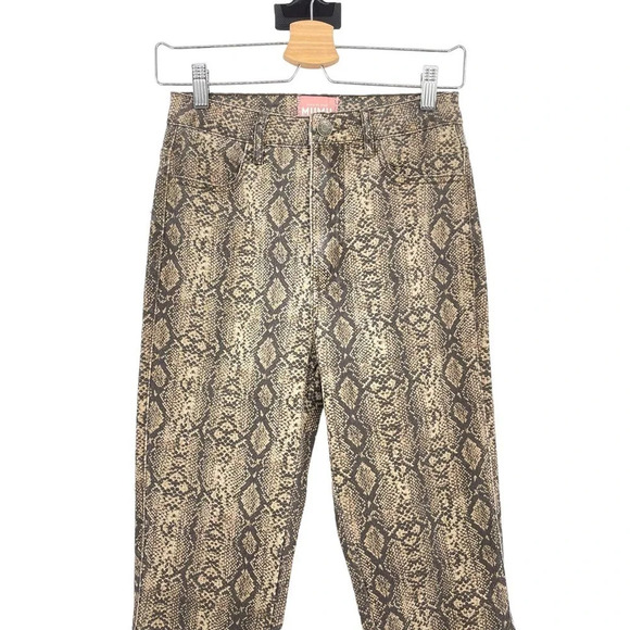 Show Me Your Mumu‎ Berkeley Bells Queen Cobra Snake Jeans Size 26 - Picture 5 of 9